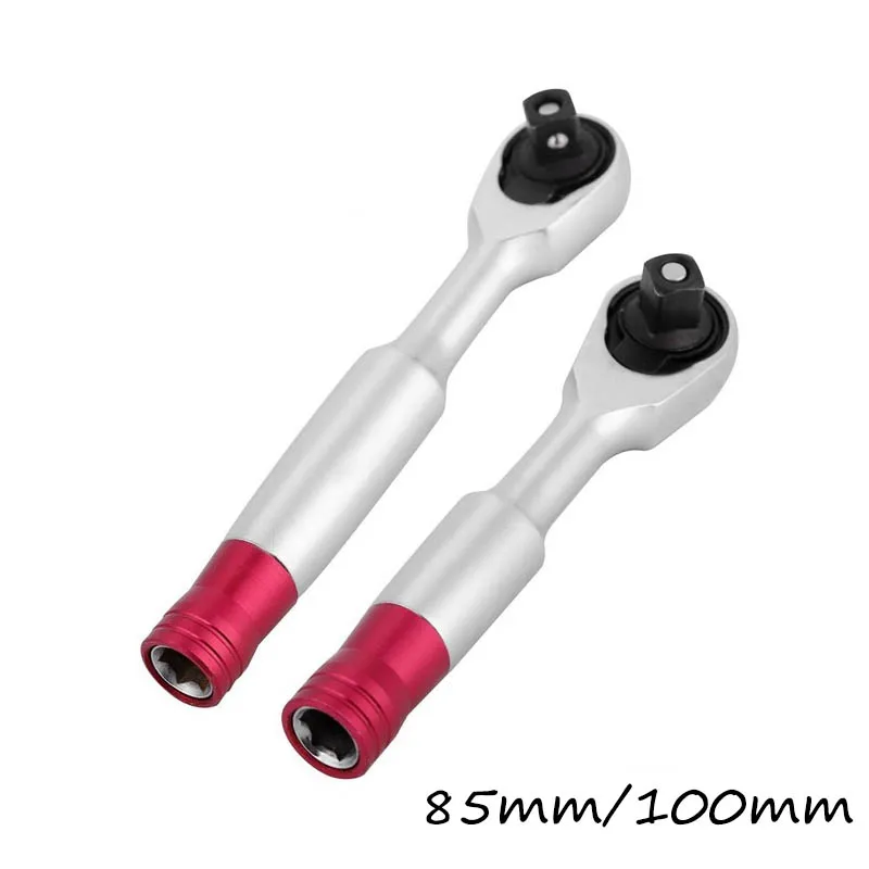 

Mini Bicycle Torque Wrench Set 1/4 Inch 85/100mm Manual Vehicle Repair Tool Bicycle Socket Wrench Tool Kit