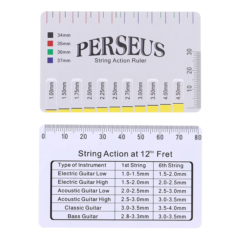 Струны для гитары измерение расстояния электрическая гитара Классическая бас