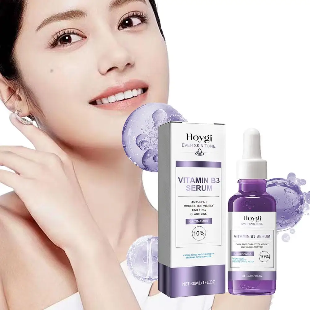 Эссенция для лица с витамином B3 корректор темных пятен осветляющая увлажняющая
