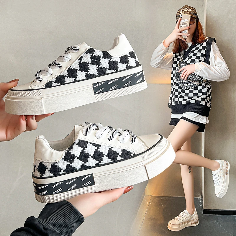 

Кроссовки женские спортивные, повседневная обувь на платформе, эспадрильи, криперы, круглый носок, клоги, лето 2022