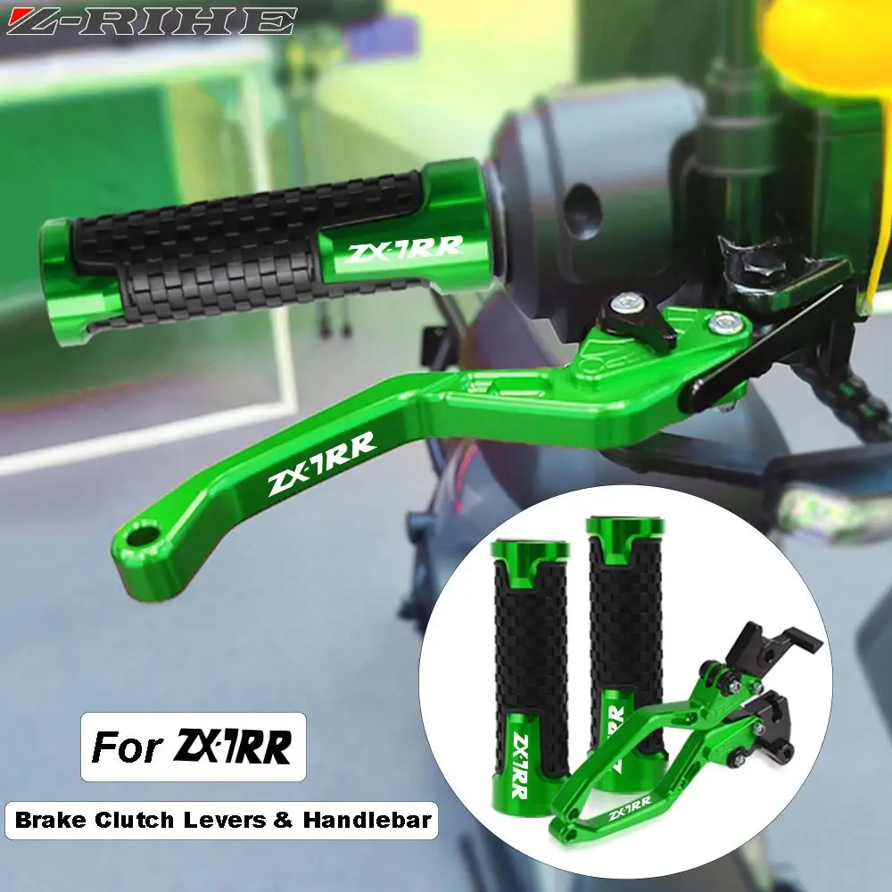 

ZX-7RR Brake Clutch Levers Motorcycle 78'' 22MM Handlebar Grips For KAWASAKI ZX7RR 1989 1990 1991 1992 1993 1994 1995 1996-2003
