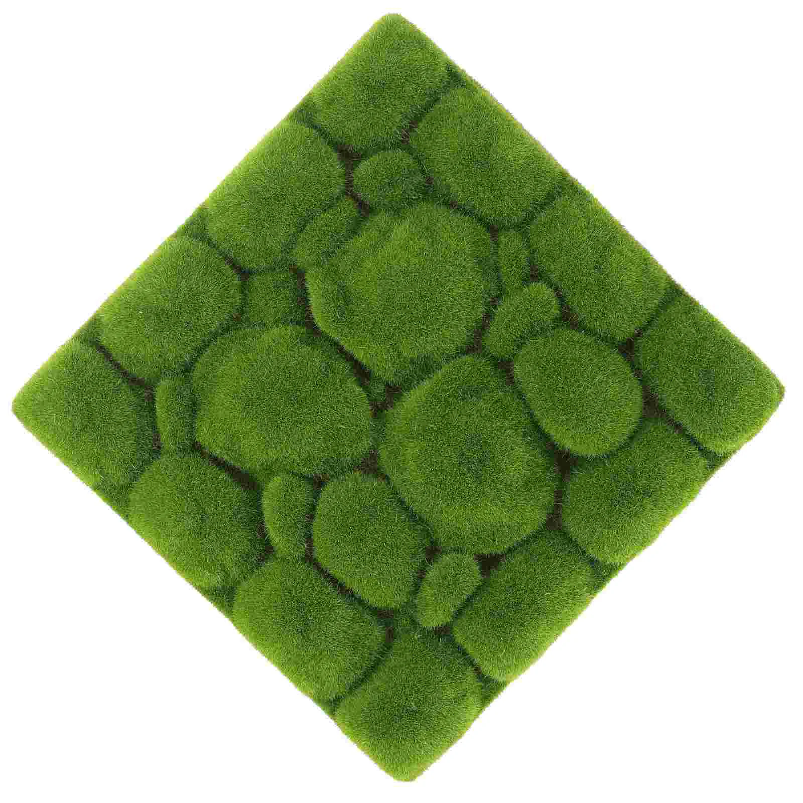 

Moss Artificial Wall Fake Grass Decor Plants Green Mat Faux Turf Board Plant Decoration Simulation Panels Lawn Background