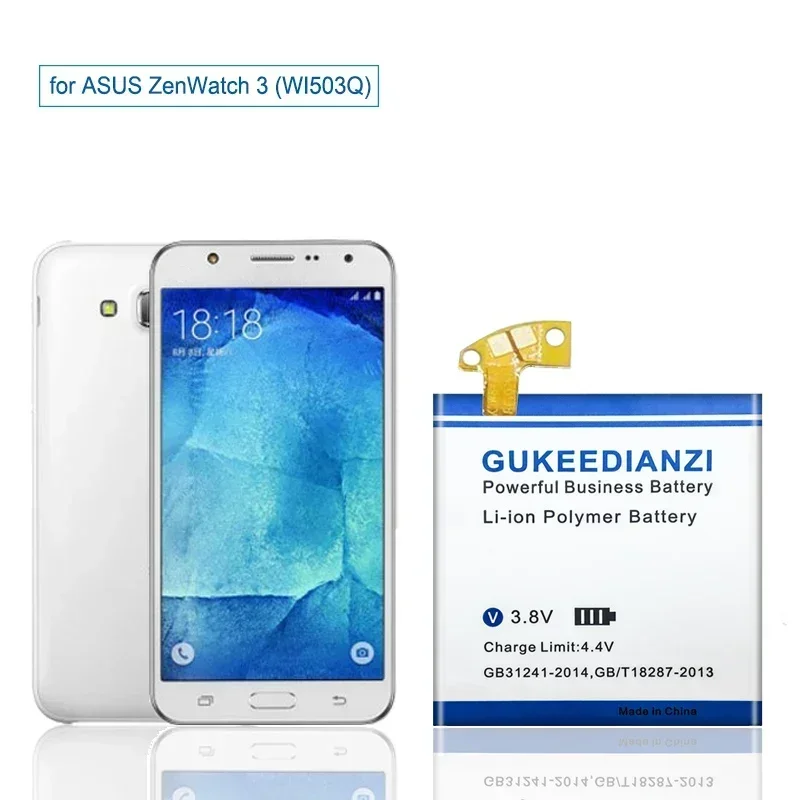 Аккумулятор GUKEEDIANZI 550 мАч C11N1609 для ASUS ZenWatch 3 (WI503Q) ZenWatch3 аккумуляторы умных часов