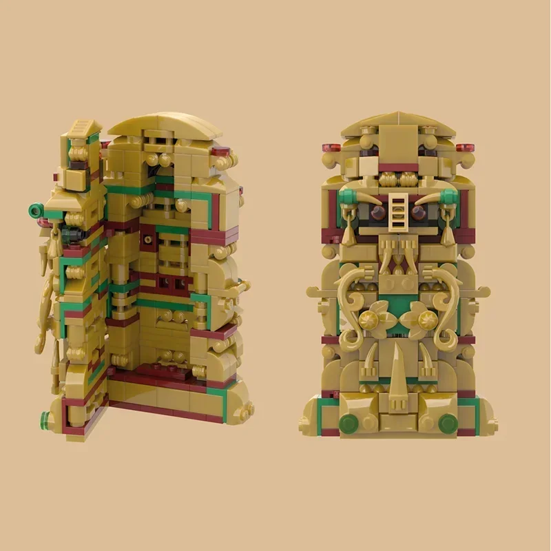 Популярная модель фильма Moc строительные блоки скворание загадочного моря