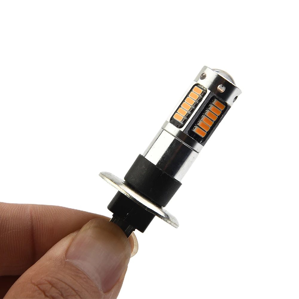 

"Get Reliable and Efficient Driving with 2x H1 LED 50W Fog Light Bulbs Yellow 3000k High Power and Brightness"