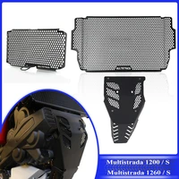 motorcycle radiator oil cooler engine housing guard protection kit for ducati multistrada 1200 ss d airenduro propikes peak