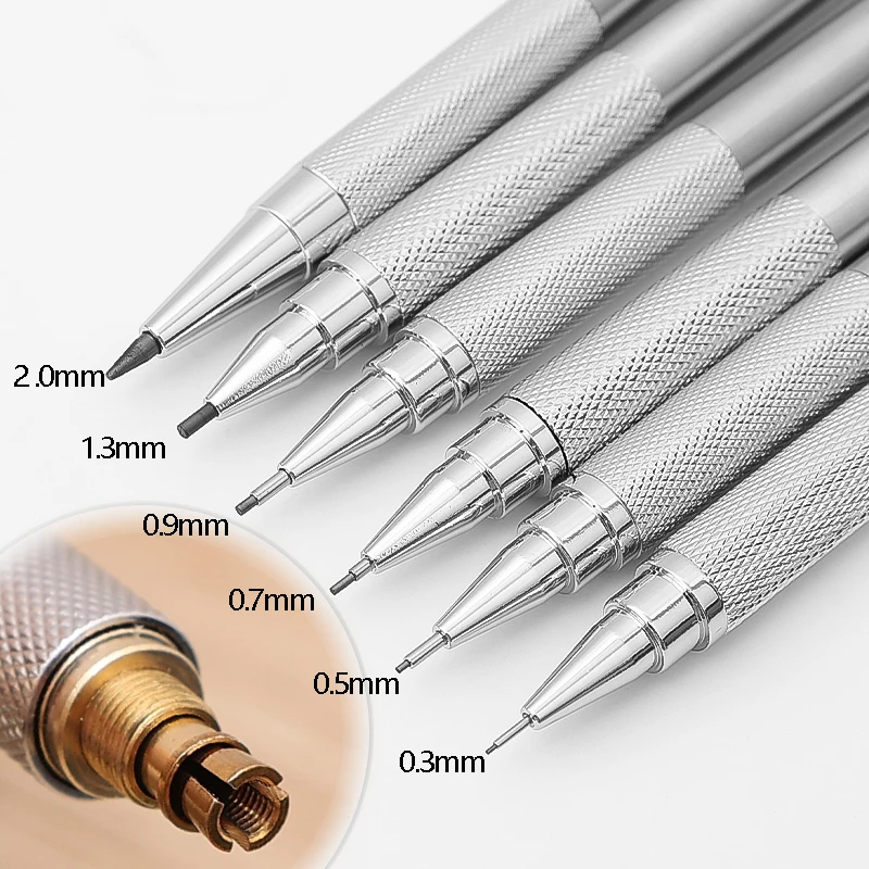 S 0.3 0.5 0.7 0.9 1.3 2.0 Mm Hb Art Sketch Writing Mechanical Pencil Leads School Office Student Stationary
