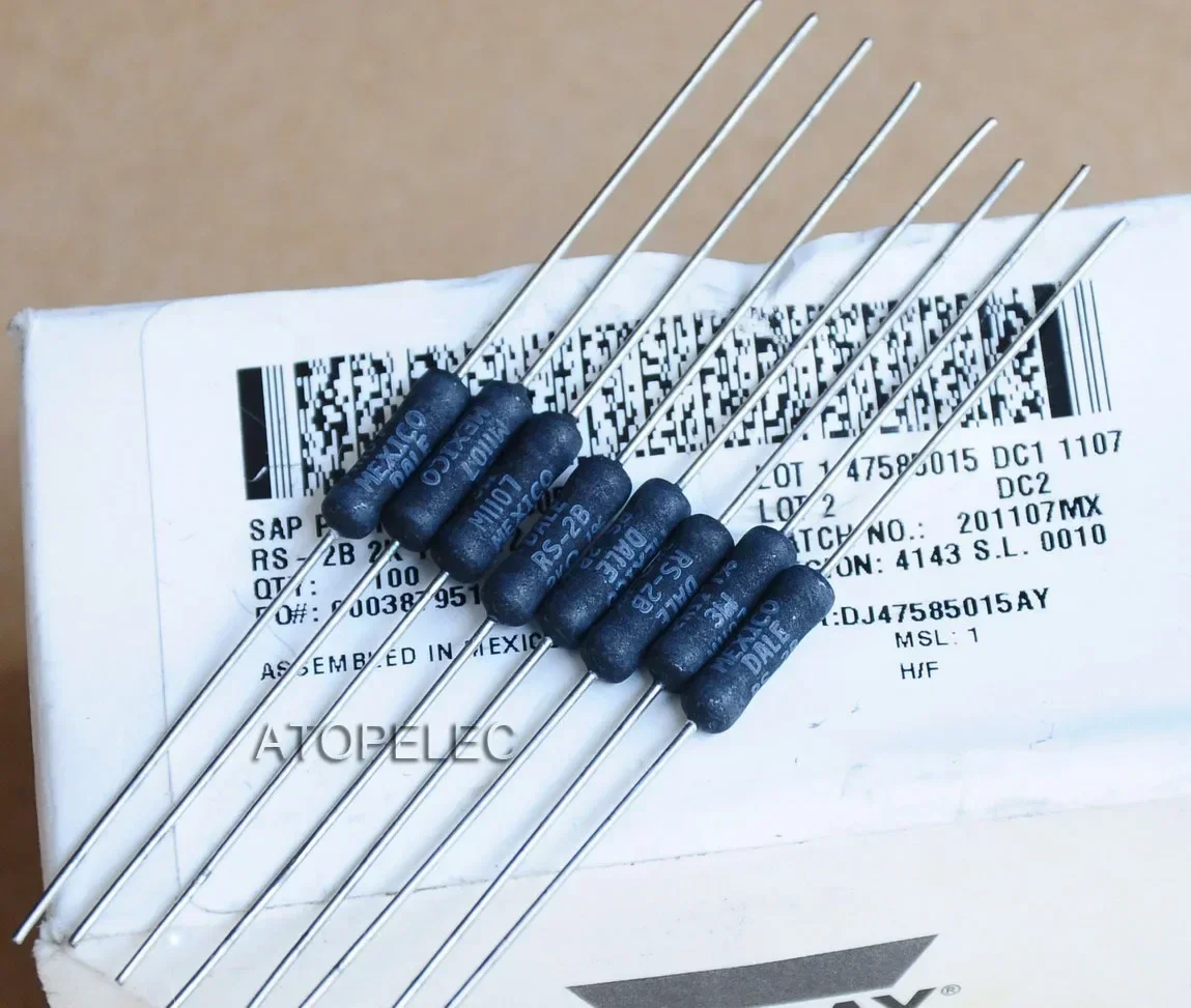 VISHAY DALE 3 Вт 1% 5% резисторы с проволочной обмоткой для Hi-Fi Audio 0 5R/1R/6R/30R/75R/100R/150R/300R/2K/3