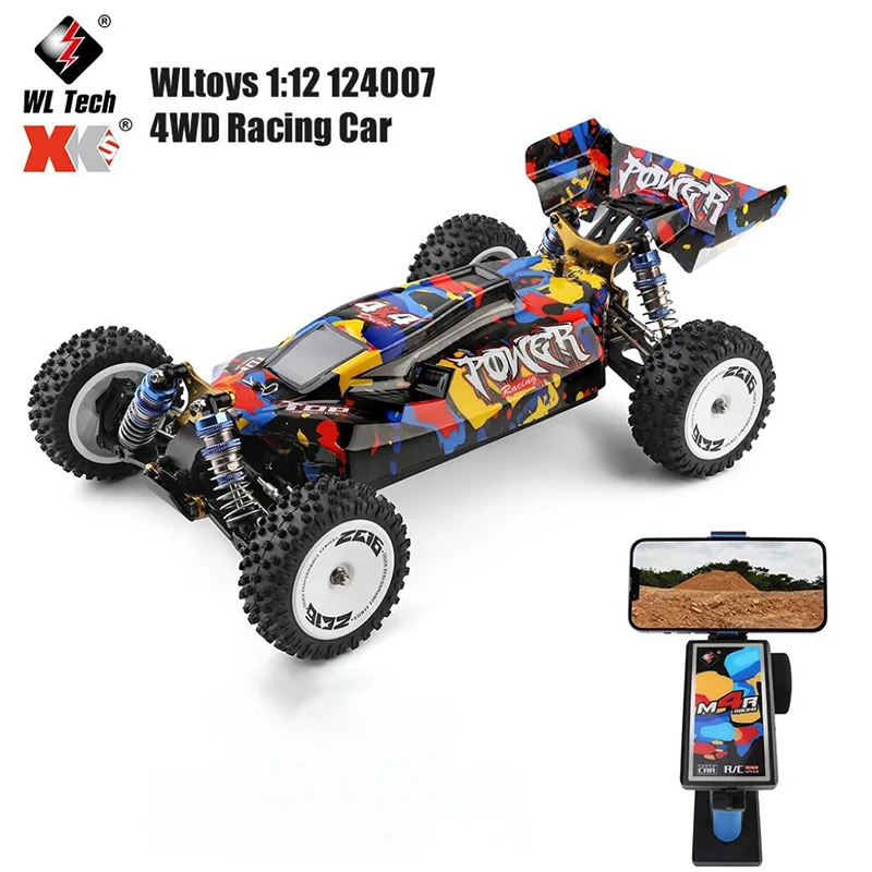 

Wltoys 124007 75km/h 4wd Rc Car Professional Racing Car Brushless Electric High Speed Off-road Drift Remote Control Toys For Boy