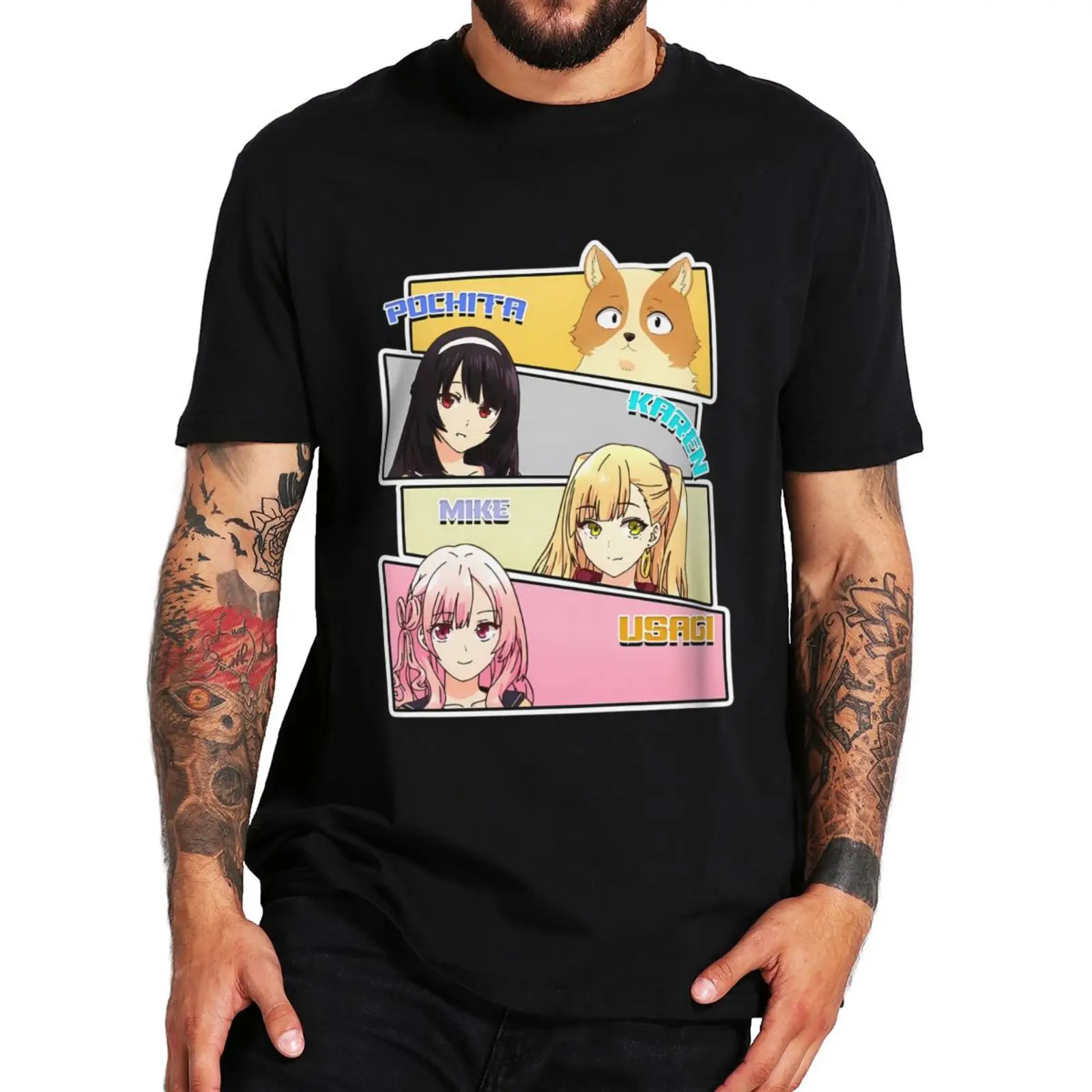 

My Life As Inukai-san's Dog T Shirt 2023 Comedy Anime Mang Fans Gift Tee Tops Casual 100% Cotton Unisex EU Size Soft T-shirt