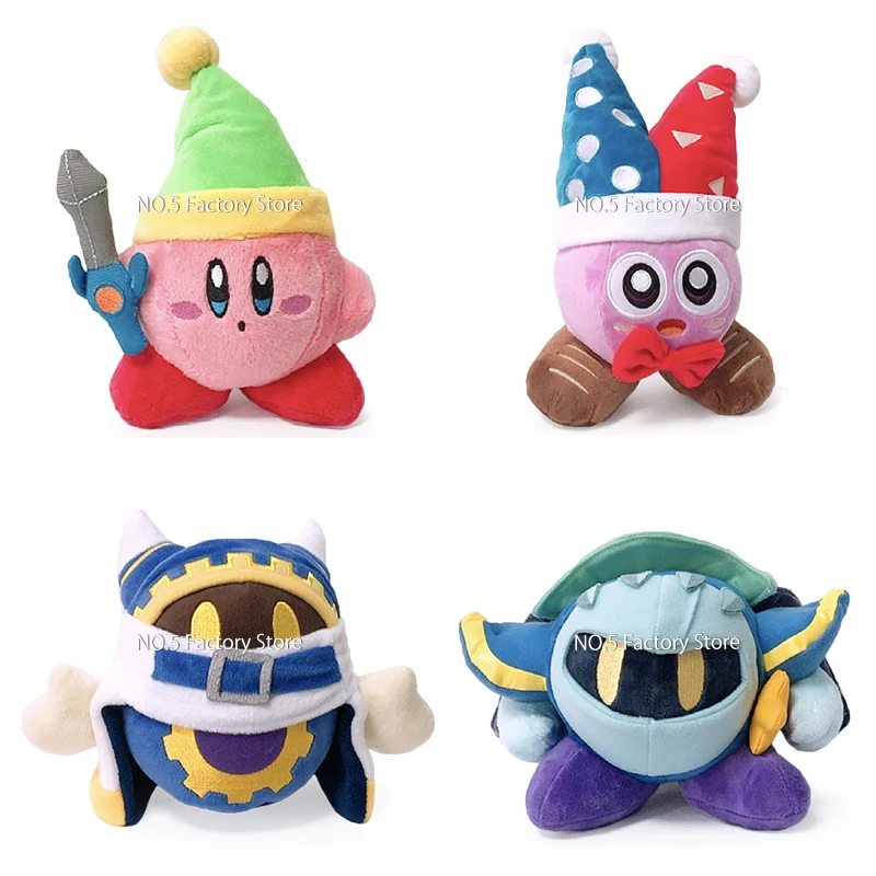 Игровая звезда Kirby плюшевая кавайная игрушка милый мета-Рыцарь Меч Маркса мягкая