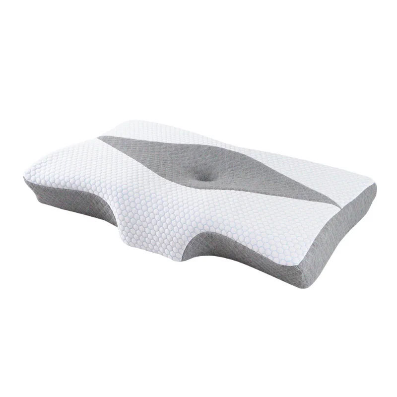 

Новинка, подушка с эффектом памяти, с медленным восстановлением формы, подушка для шеи, подушка для сна в форме бабочки, съемная и Моющаяся