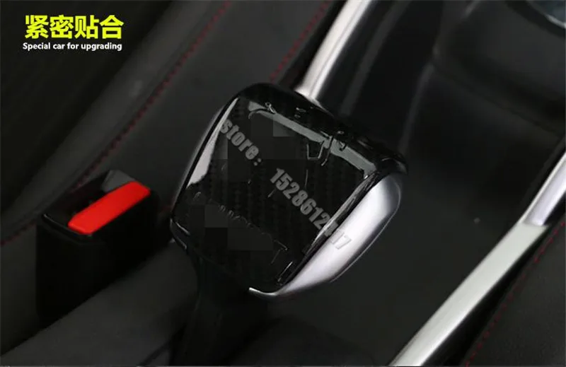 

Car Styling For Peugeot 2008 2014-2019 Abs Handbrake Brake Sequin Sticker Trim Protection decoration car accessories Car styling