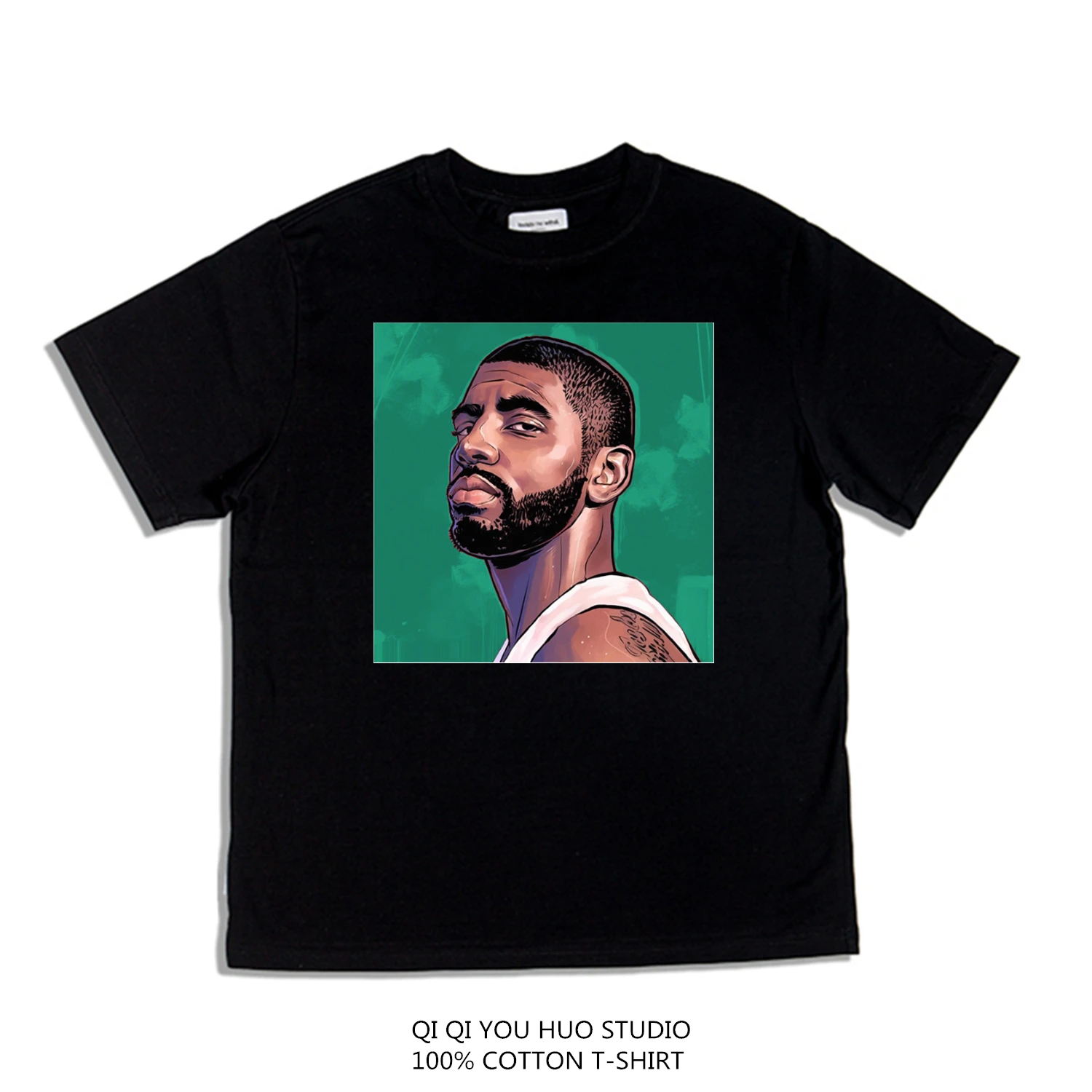 Мужская и женская летняя футболка с принтом Kyrie Irving дядя Дрю