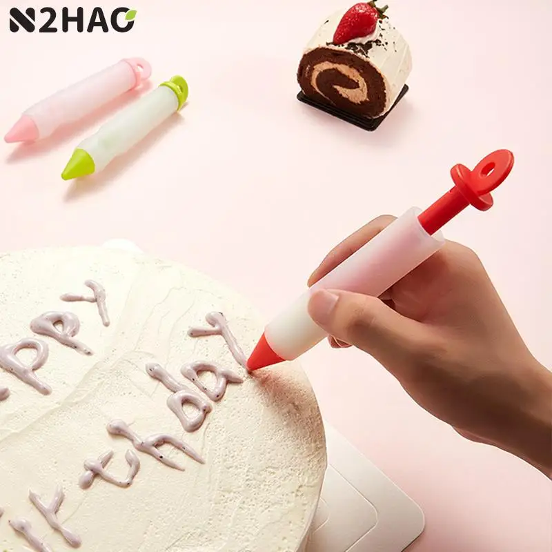 

Силиконовая ручка для письма с кремом, форма для торта, кондитерские изделия, аксессуары для кухни
