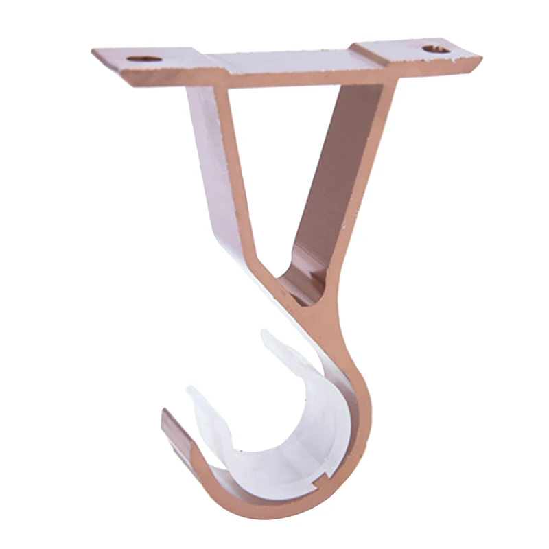 Двойные занавески из железного сплава скобы металлическая прочная основа