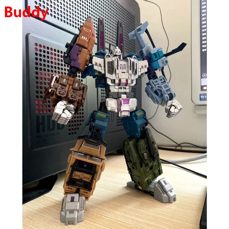 Коллекционная фигурка PocketToys Transformation Bruticus 5 в 1 PT05 PT-05 Combo G1 Battle Titan 27 см, игрушка-трансформер, подарок, в наличии (art.: 3920cc9addabd) - 3920cc9addabd