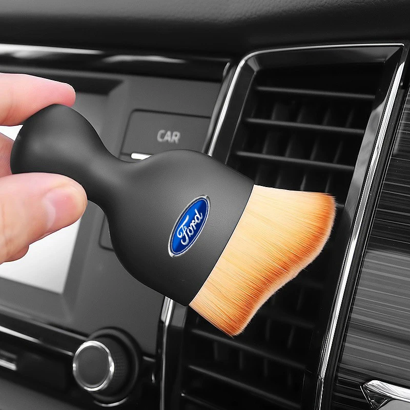 Car Air Conditioner Crevice Cleaning Brush Dust Removal For Ford S Ranger Focus Fiesta Kuga Mustang Escort KA Ecosport Flex Ever