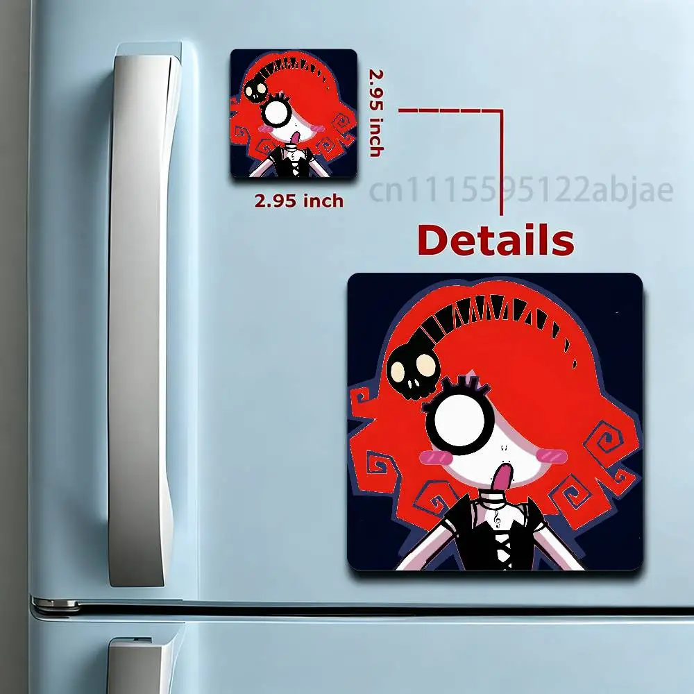 Фото R-Ruby Gloom Gothic Новый магнит на холодильник из ПВХ для декора детского мультяшного холодильника, магнитная игрушка для детей. №3