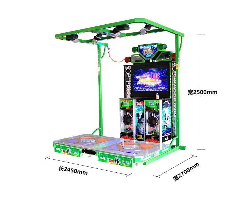 47-дюймовый ЖК-игровой зал Indoor Dance Revolution аркадная музыка и танцевальная игровая