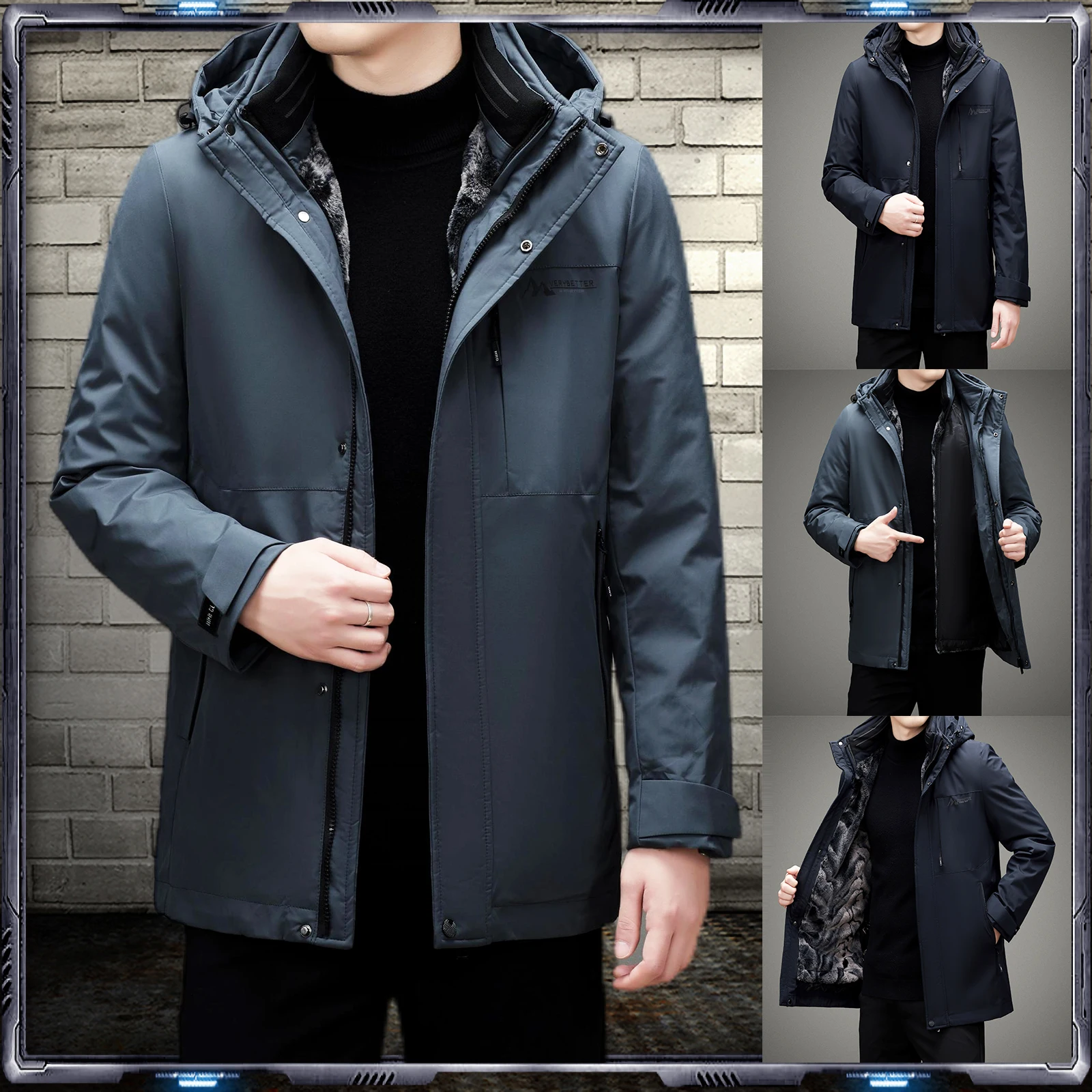 Parkas Jacket Winter Puffer Jackets For Men's Coats Casacas Para Hombre Kurtki Giacche Vetements Homme Parka's Jassen Chamarras