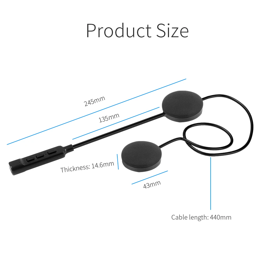 Bluetooth-гарнитура для мотоциклетного шлема с поддержкой Bluetooth 5 1 |