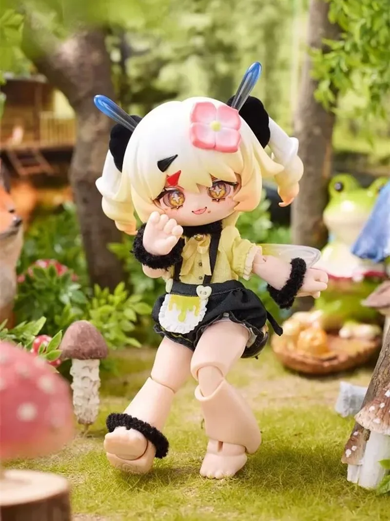 Студийное насекомое кафе глухая коробка 12 точек Bjd загадка угадать сюрприз сумка