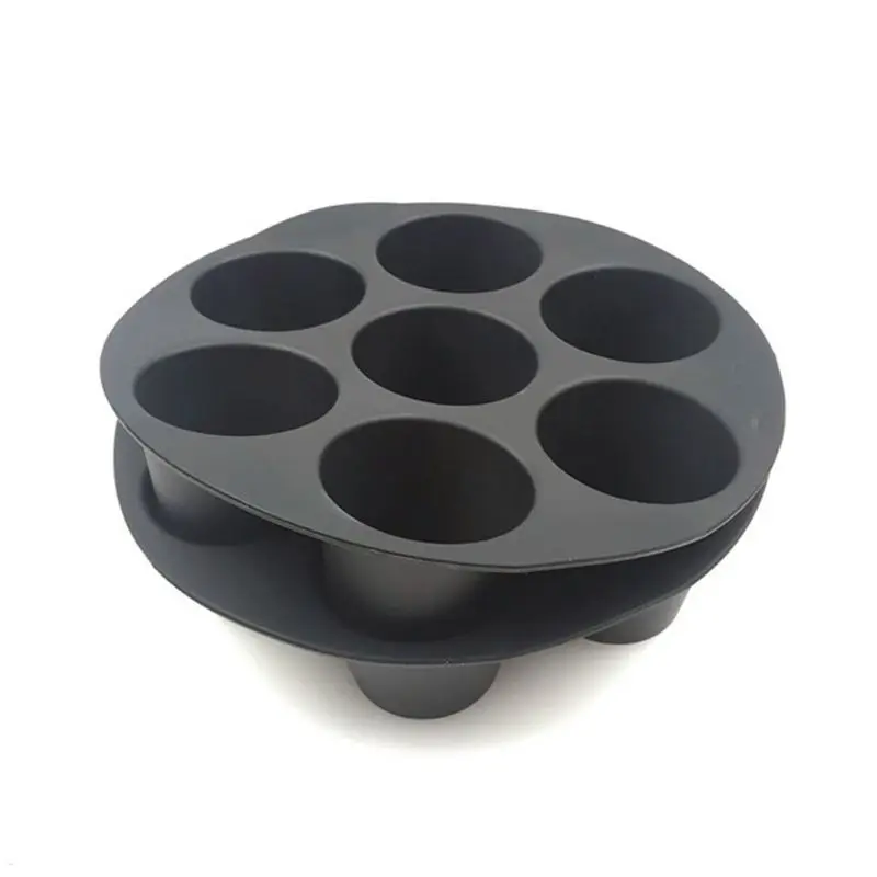 

9pcs/set 6/7/8 Inches Air Fryer Accessories Pizza Tray Grill Toast Rack Insulation Pad 3.2QT-5.8QT Home Kitchen Parts