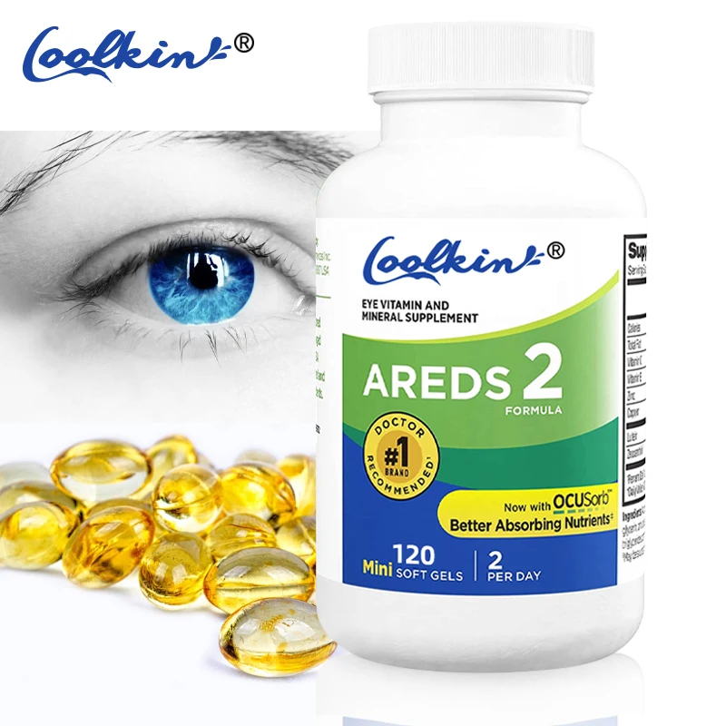 

AREDS 2 Eye Vitamin and Mineral Supplement with Lutein, Vitamin C, Zeaxanthin, Zinc and Vitamin E To Protect Vision