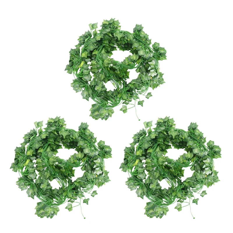 

108Pcs Artificial Plants Of Vine False Flowers Ivy Hanging Garland For The Wedding Party Home Bar Garden Wall Decoratio