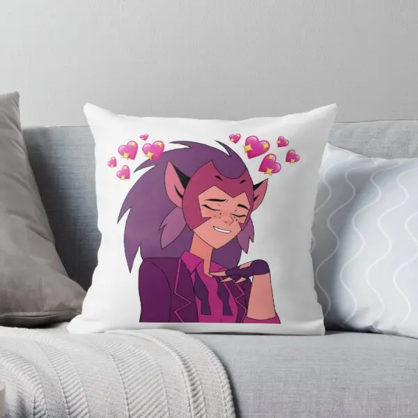 

Чехол для диванной подушки с принтом We Stan A Catgirl In A Tux, искусственная Подушка, квадратная модная детская подушка для отелей, не включает в себя одну сторону