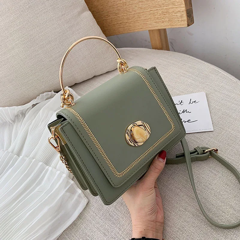 

Green Simple Evening Bags Luxury Designer Handbag Shoulder Bags 2022 Trend Fashion for Women Crossbody Top Handle Bags Wallet