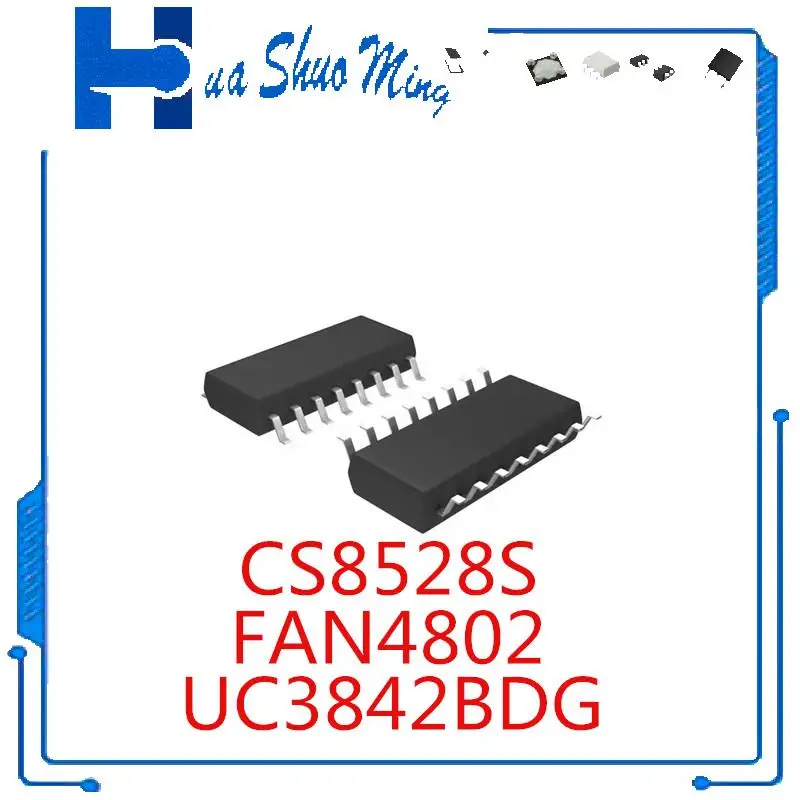 10 шт./партия UC3842BDG UC3842BDR2G CS8528S FAN4802 SOP16
