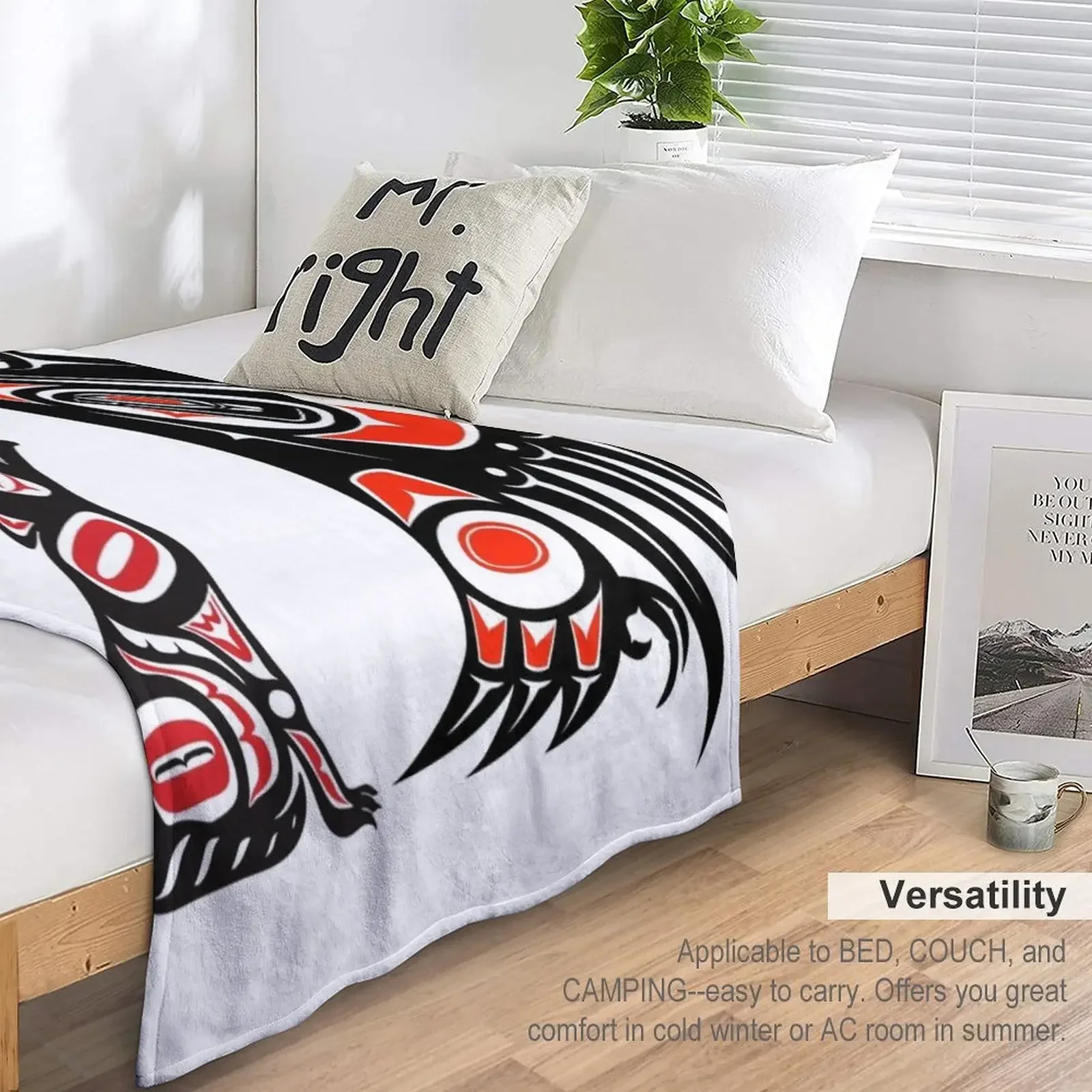 Haida Tlingit натуральное незаменимое плед одеяло роскошный бренд одеяла для кровати