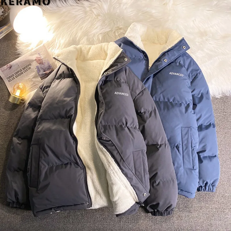 Утепленное зимнее пальто унисекс