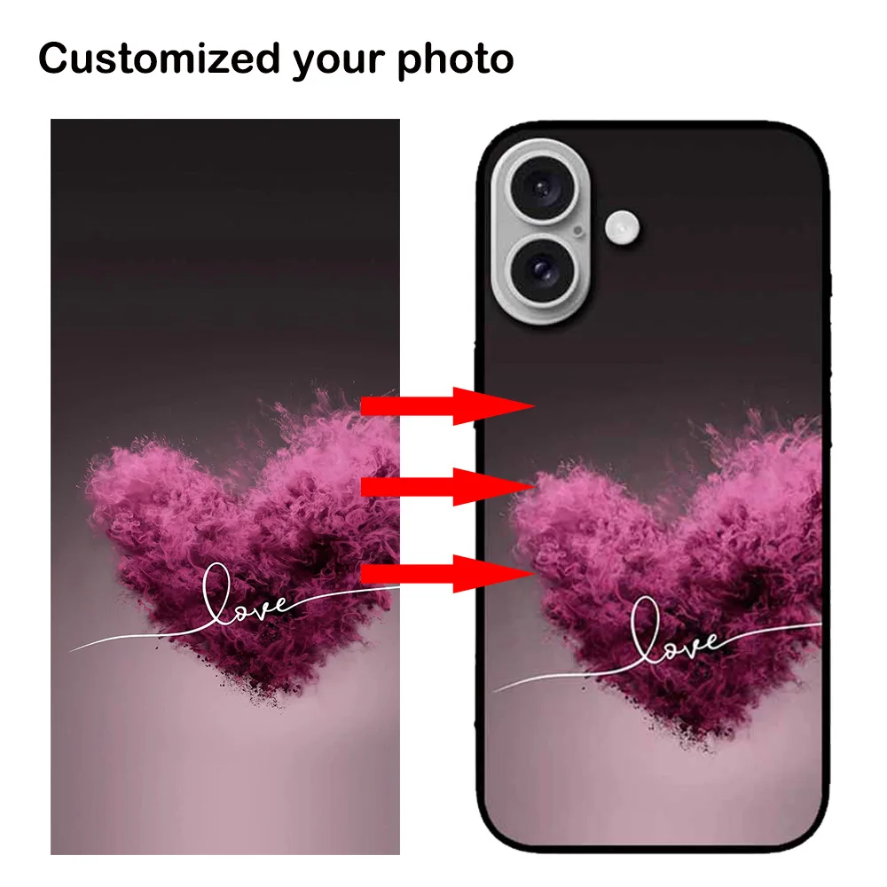 Индивидуальные чехлы для Apple iphone 16 pro max 15 iphone16 Plus задняя крышка дизайн сделай сам