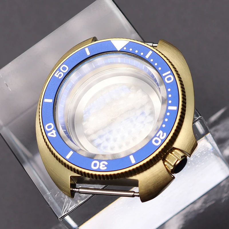 Роскошные мужские часы золотые 44 мм флуоресцентные из нержавеющей стали 316L