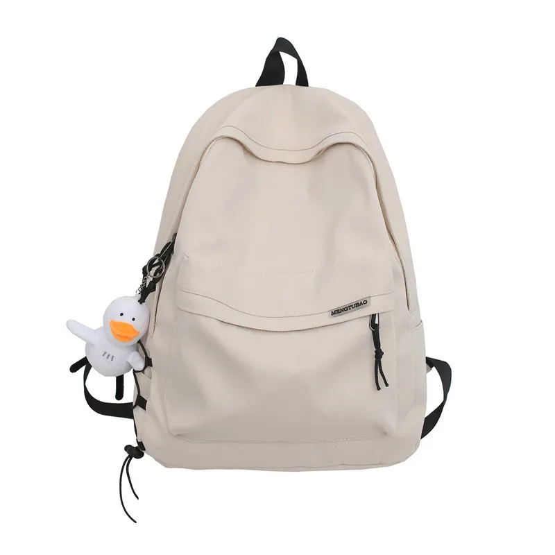 

Simple Men Women Backpack Large Capacity Student Travel Bag Casual Backpacks Waterproof Laptop School Bags Teenager Boy Girls