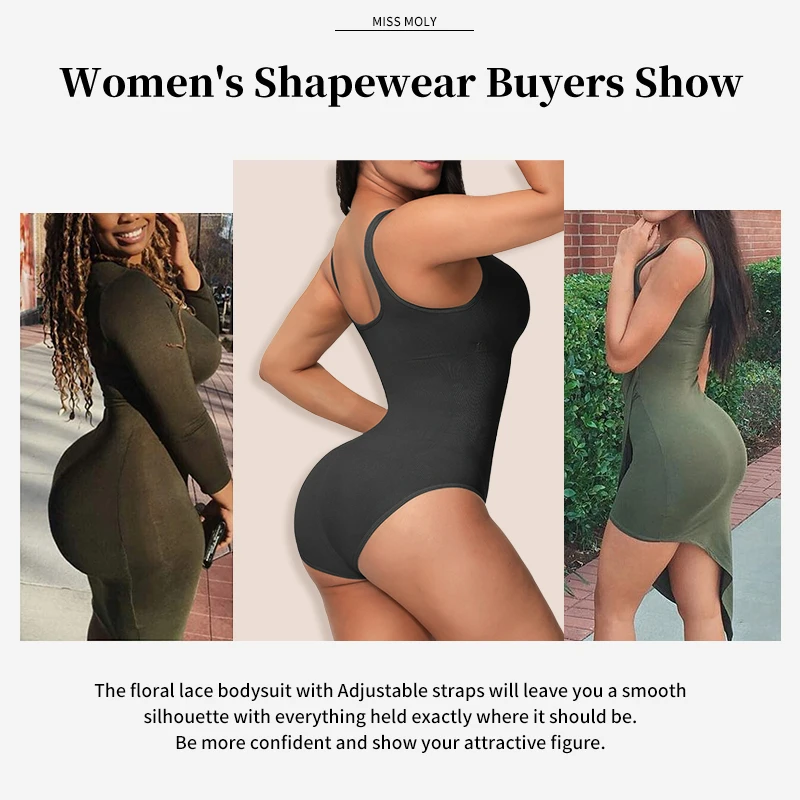 Bodysuit Shapewear for Women Sexy Body Shaper Waist Trainer Butt Lifter Slimming Underwear Sheath Corset Fajas Colombianas