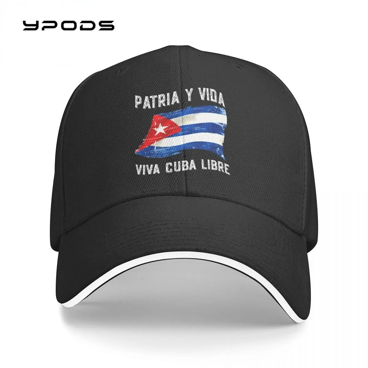 

Patria Y Vida - Viva Cuba Libre Trucker Cap Snapback Hat for Men Baseball Mens Hats Caps for Logo