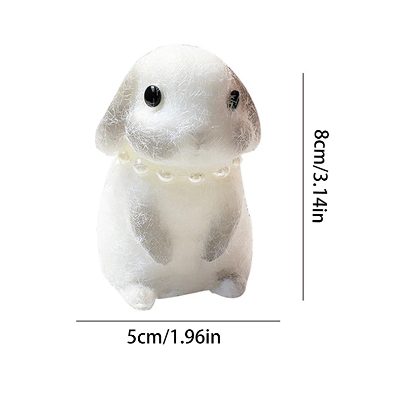 Мультяшная кавайная игрушка-кролик с медленным отскоком креативная мягкая