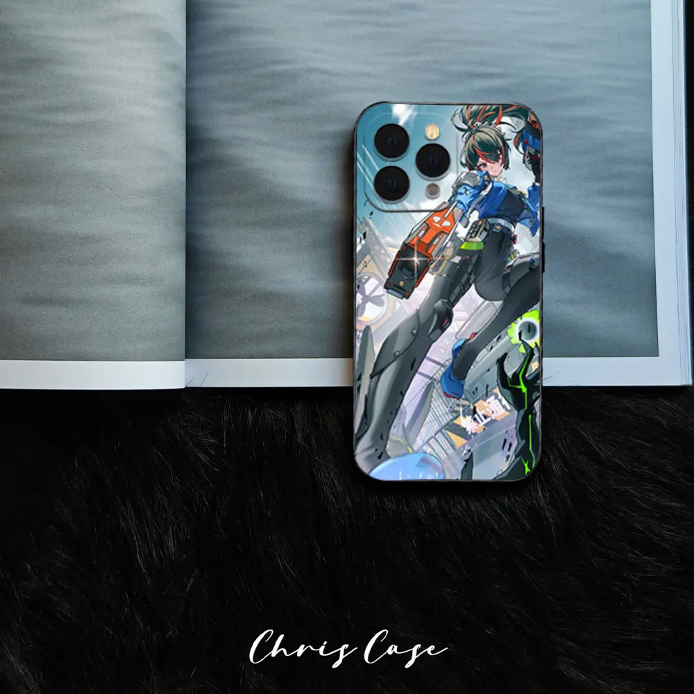 Чехол для телефона Samsung Z-Zenless Zone Game Zero Zhu Y-Yuan S23 S22 ULTRA A22 A71 черный мягкий силиконовый