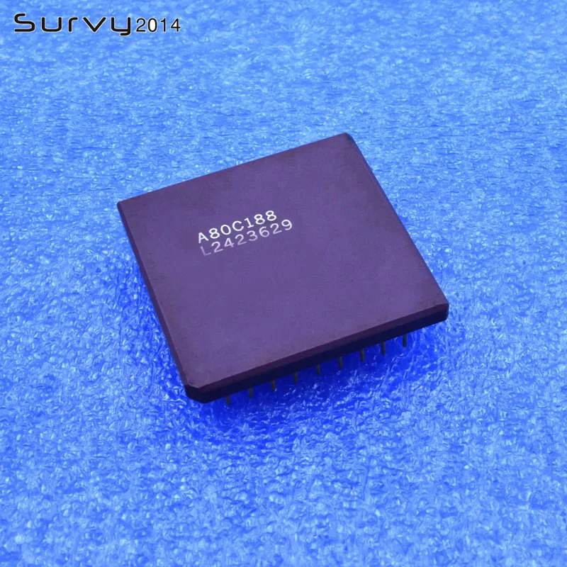 

1/5PCS A80C188 PGA 80C188 Golden foot 16-Bit Microprocessor IC diy electronics