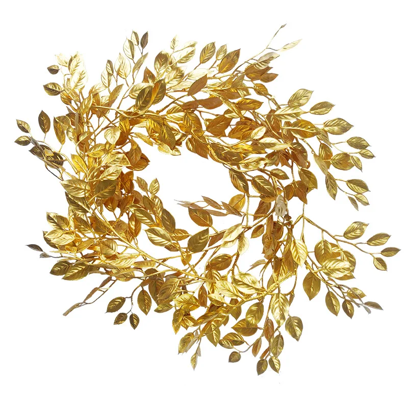 

Artificial Eulicia Daffodil Wreath Plant Vine Simulation Leaf Flower Wedding Home Garden Leaves Decoration Fake Rattan String