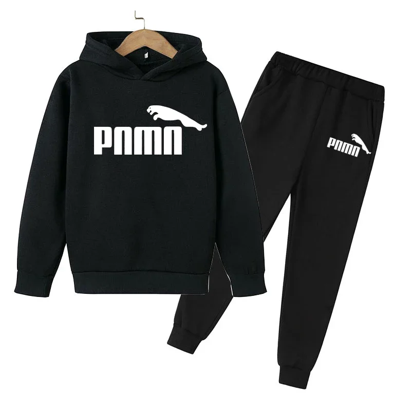 Спортивный костюм для мальчиков и девочек 3-14 лет кофта с капюшоном штаны детский