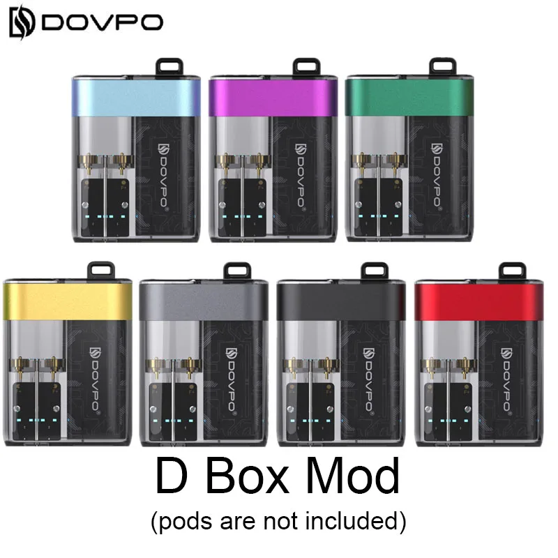 

Original Dovpo D Box Pod Mod Device Fits For RELX 4th Pod With 750mAh Built-in Battery Power 7W