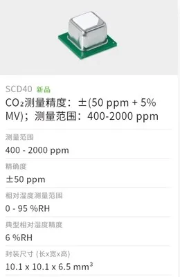 

New sensor module SCD40