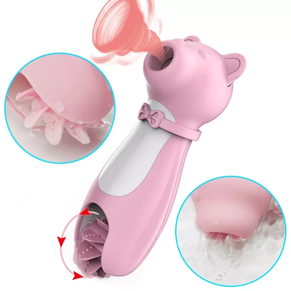 2in1 Sucking And Licking Vibrator Nipple Clitoris Stimulator 10 Modes Fast Orgasm Couple Adult Massager Sex Toys For - Цена: 1482.44