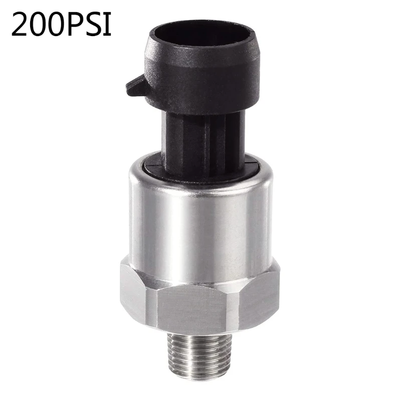 

Stainless Steel 1/8" NPT Pressure Transducer Sender Sensor Oil Fuel Air Water