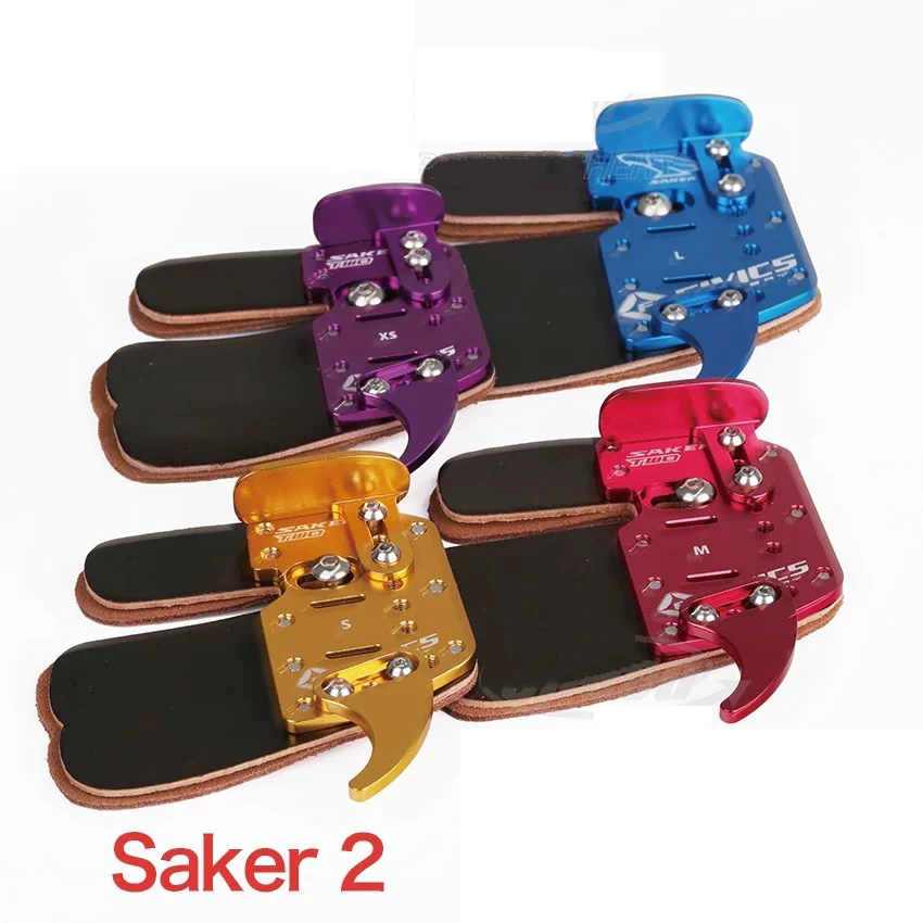Фото FIVICS SAKER 1 2 HALVIN, защита для пальцев из кожи лошади, защита для пальцев, защита из натуральной кожи Cordovan, аксессуары для стрельбы из лука №3